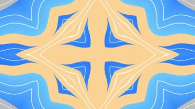 Geometrik soyut arkaplan. Kusursuz döngülü video