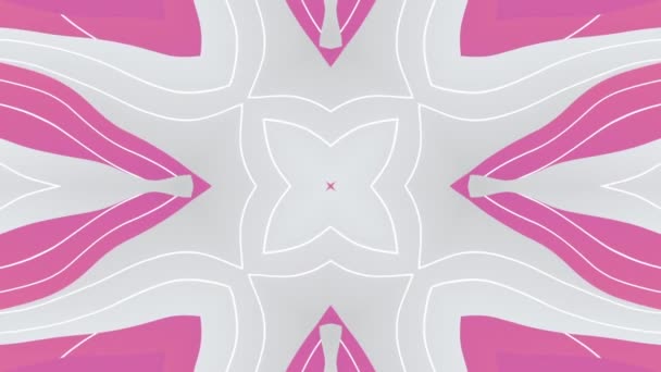 几何抽象背景。无缝隙环路视频 — 图库视频影像