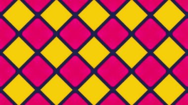 Geometrik arkaplanı döndür. Kusursuz döngülü video