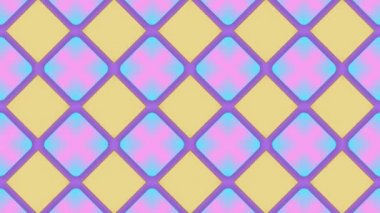 Geometrik arkaplanı döndür. Kusursuz döngülü video