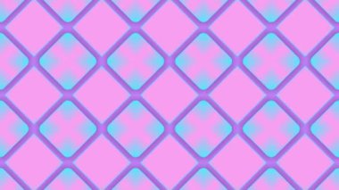 Geometrik arkaplanı döndür. Kusursuz döngülü video