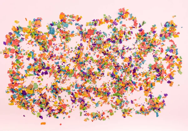 Πολύχρωμα Ροκανίδια Μολυβιού Παστέλ Ροζ Φόντο Επιστροφή Στη Δημιουργική Έννοια — Φωτογραφία Αρχείου