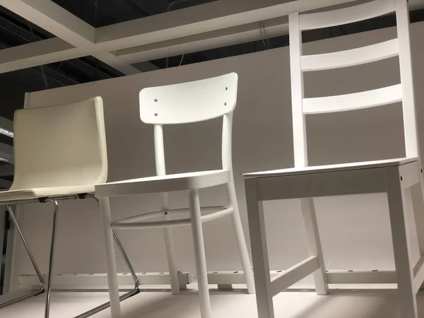 Mobilya Dükkanındaki Sandalyeler — Stok fotoğraf