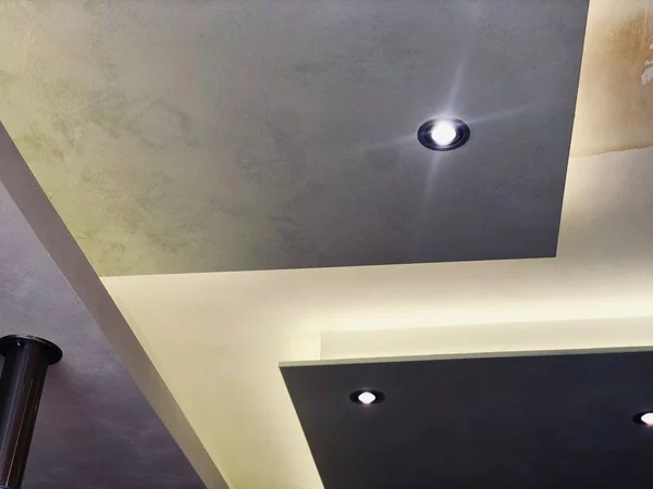 Plafond Toit Avec Lumières — Photo