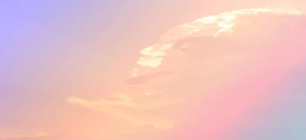Der Pastellfarbene Himmel Ist Traumhaft Schön Eignet Sich Als Hintergrund — Stockfoto