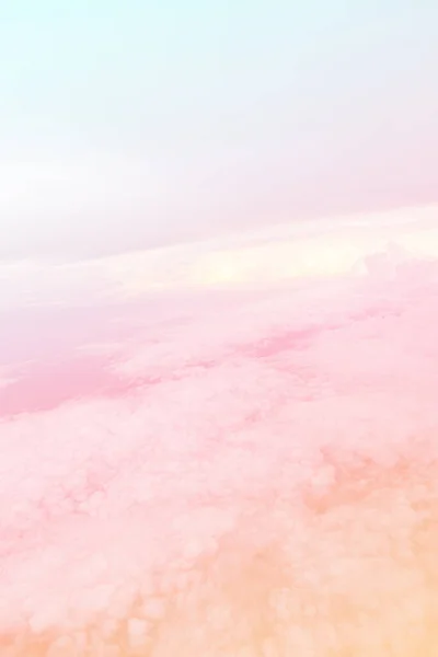 Pastel Sky Beautiful Dream Suitable Use Background Material Graphic Design — Stock Photo, Image