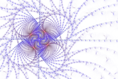fantezi kaotik renkli fraktal desen. Soyut fraktal şekiller. 3d resimleme arkaplanı veya duvar kağıdı oluşturuluyor