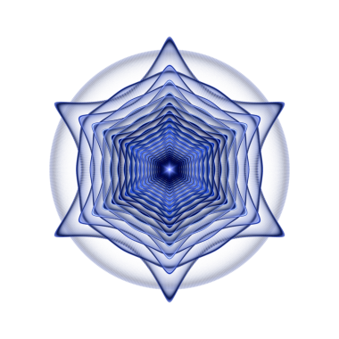 Yaratıcı tasarım için renkli soyut fraktal çizim