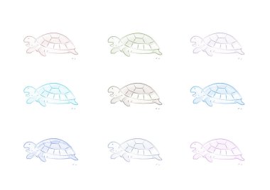 Kırmızı uyarı sözcüğü kırmızı kare çerçevede, şeffaflık arkaplanında izole edildi