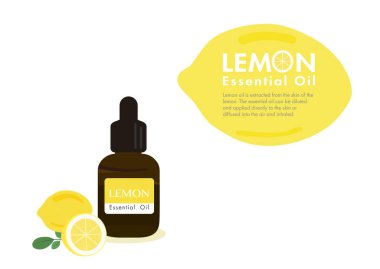 lemon herb for essential oil extraction in medical treatment vector ep02