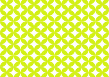 Beyaz arkaplan ep01 üzerinde izole edilmiş yeşil blok duvar kağıdı deseni