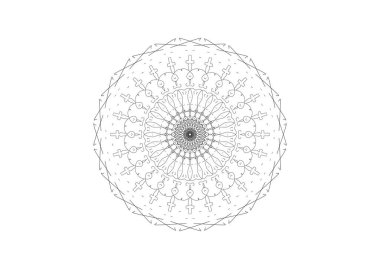 Siyah yüz maskesi vektörü beyaz arka plan ep43 'te izole edildi