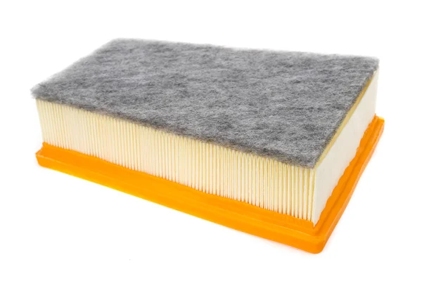 Car Air Filter isolated on white — Stock Photo, Image