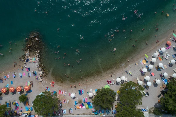 Summer Beach Aerial Point View — Stock Photo, Image
