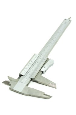 beyaz izole hassas Kaliper