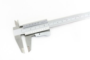 beyaz izole hassas Kaliper