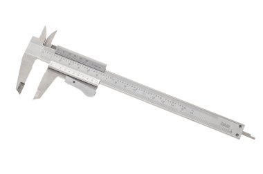beyaz izole hassas Kaliper