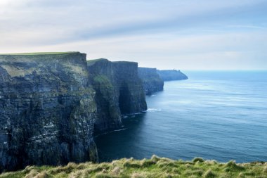 Cliffs of Moher and Atlantic Ocean clipart