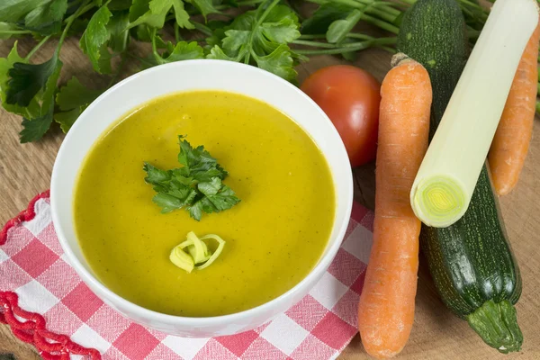 Sopa de creme vegetal — Fotografia de Stock