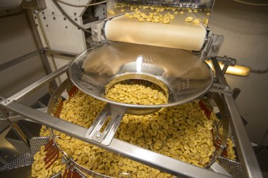 Tortellini makarna üretim hattı