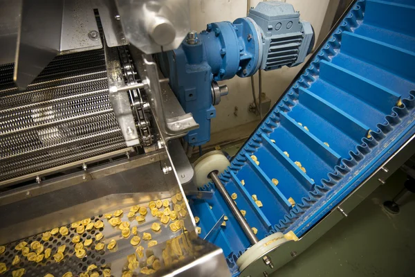 Tortellini Linea di produzione pasta — Foto Stock