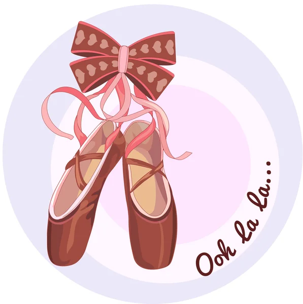 Hanging ballet shoes Stock Vectors, Royalty Free Hanging ballet shoes