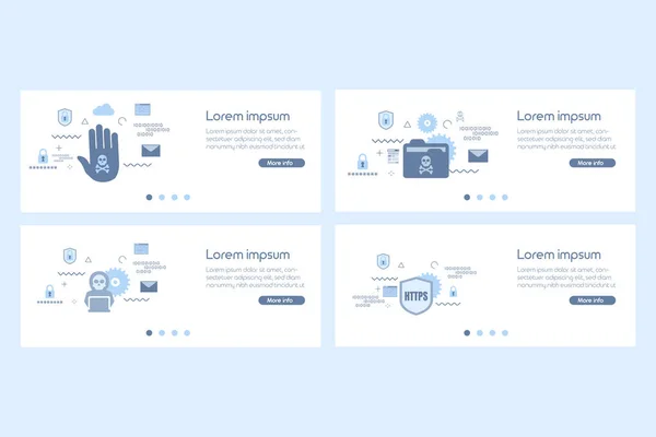 Hacker pankartı konsepti. Web UI, mobil upp, banner, poster.Vektör illüstrasyonu için tasarım