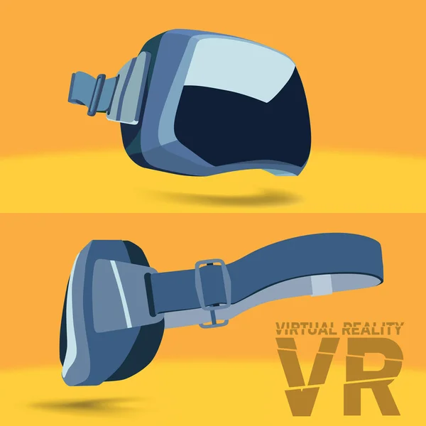 Fone de ouvido de realidade virtual — Vetor de Stock