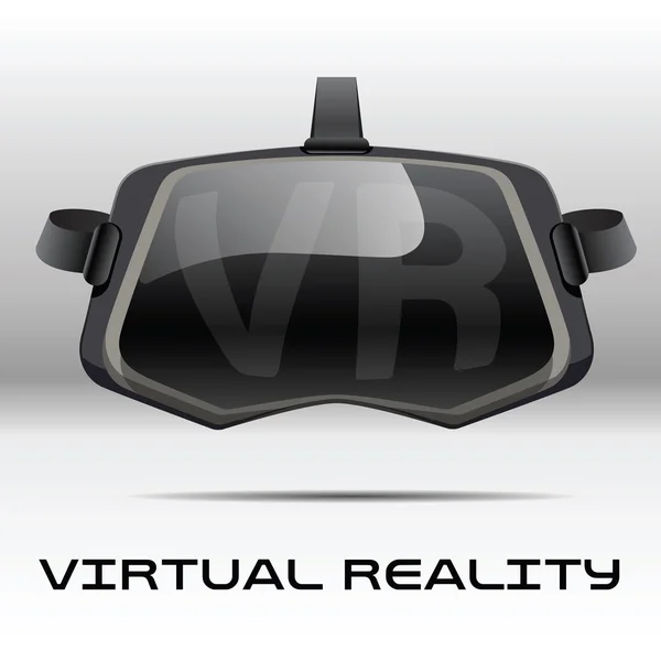 Orijinal stereoskopik 3D VR kulaklık. Ön görünüm.