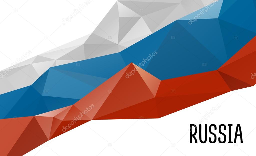 Флаг России В Векторе Флаг России В Векторе