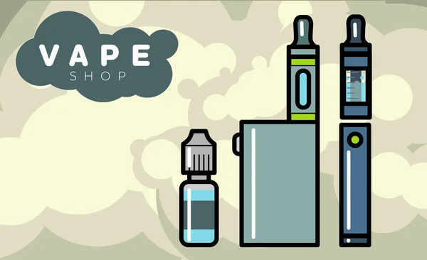 Elektronik sigara vaporizers sıvı ile