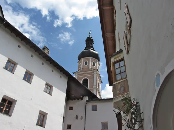 Torre de sino Castelrotto — Fotografia de Stock