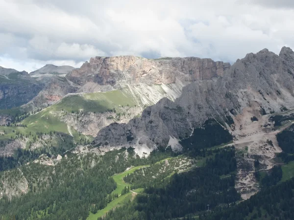 Panoramic mountain view — Stock Photo, Image