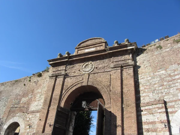 Siena, Toskana - Porta Camollia — Stok fotoğraf