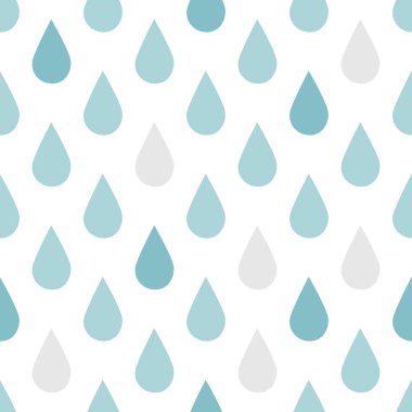 Beyaz arka planda İskandinav tarzında tatlı damlaları olan çocuklar için el yapımı kusursuz çocuksu desen. Kumaş, ambalaj, tekstil, duvar kağıdı, giysi için çocuk dokusu.