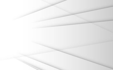 Soyut geometrik beyaz ve gri arkaplan