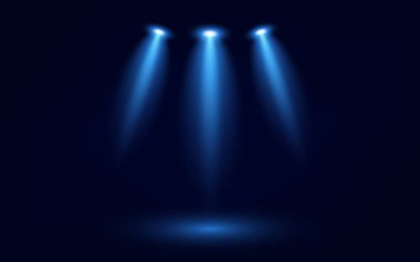 Spot ışığı vektör arka planı. Vektör Eps10.