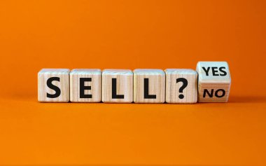 Satma zamanı. Küpü çevirdim ve 