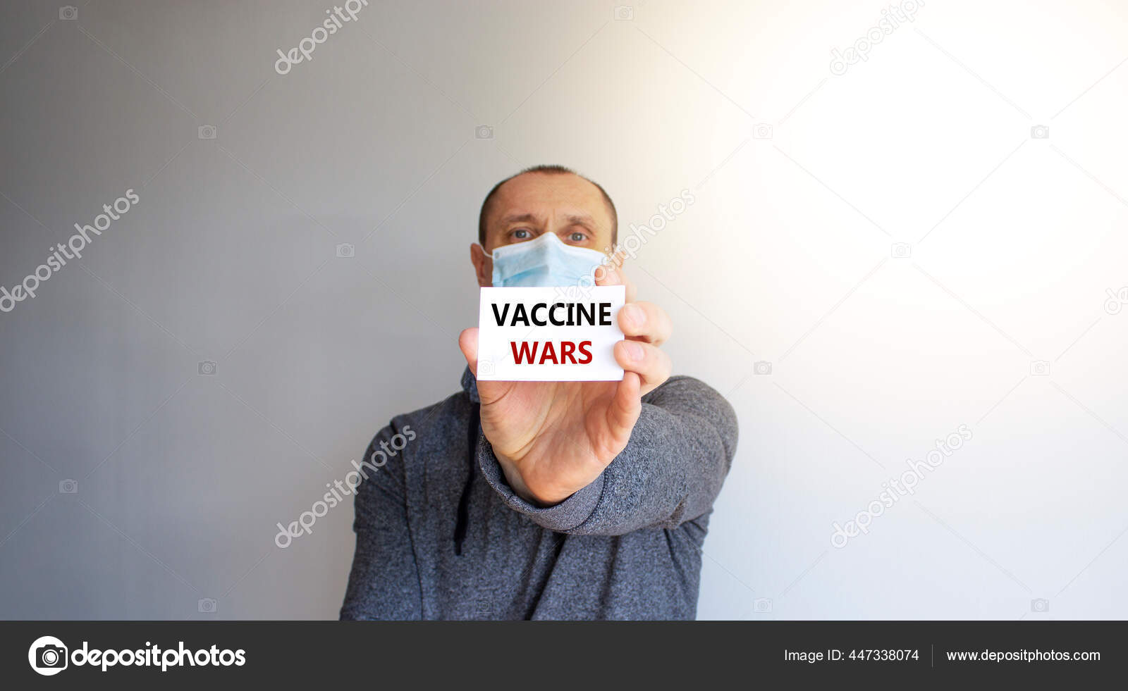 Covid Impfstoff Kriege Symbol Weisse Karte Mit Den Worten Impfkrieg Stockfotografie Lizenzfreie Fotos C Dmitriydemidovich 447338074 Depositphotos