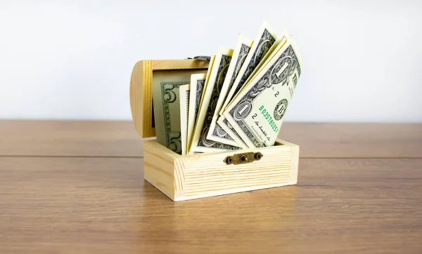 Sikeres Üzleti Szimbólum Koncepció Kép Szövegben Gyönyörű Fából Készült Asztal — Stock Fotó