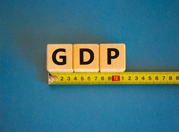 Gdp Gross Domestic Product Symbol Word Gdp Gross Domestic Product — Stock Photo, Image