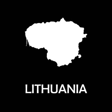 İdari bölgeler, belediyeler, departmanlar ve sınırlarla Litvanya vektör haritaları