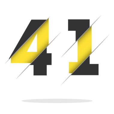 Yaratıcı Kesimi ve Siyah Çember Arkaplanı olan 441 Numara Logo Tasarımı. Yaratıcı logo tasarımı.