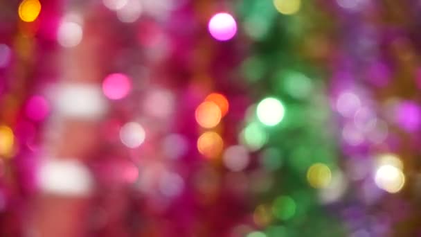 Abstrakte Lichter Bokeh Hintergrund — Stockvideo