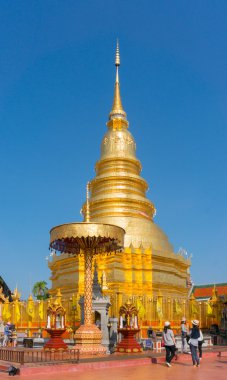 Lampang, Tayland - 24 Kasım 2014: şaşırtıcı mimari Wat pH