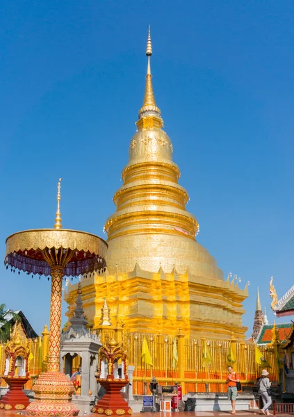 Lampang, Tayland - 24 Kasım 2014: şaşırtıcı mimari Wat pH