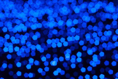 mavi bokeh soyut ışık arkaplanı