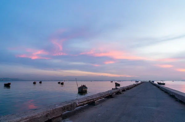 Gün batımı sırasında atmosfer
