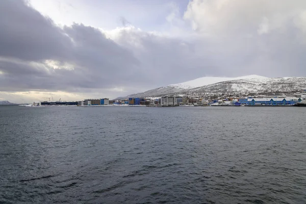 Risoyhamn Plaats Noorse Gemeente Andoy Provincie Nordland — Stockfoto