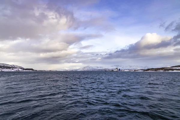 Crociera Lungo Stokmarknes Sul Vesterlen Norvegia — Foto Stock